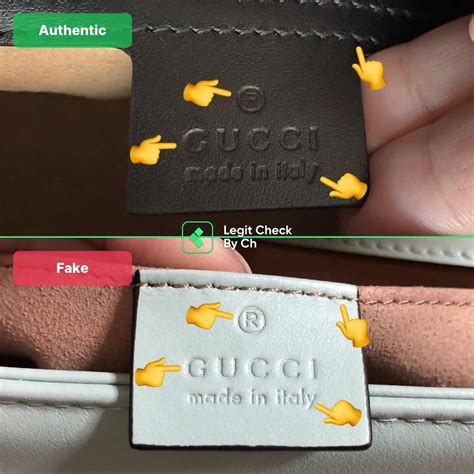 how can you tell gucci is real|how to authenticate gucci bag.